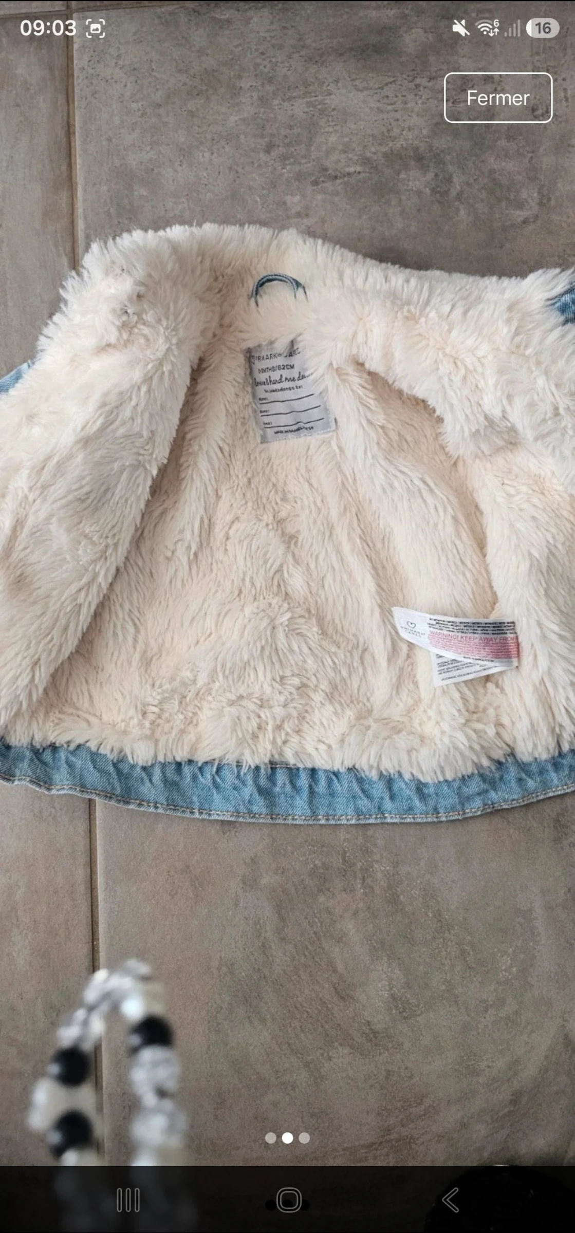 Jeansjas van Primark 3 maanden – photo 2